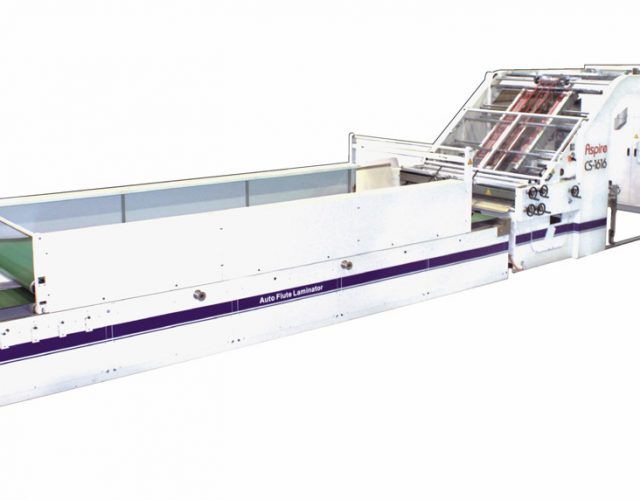 Ligne de contre-collage ondulé CS