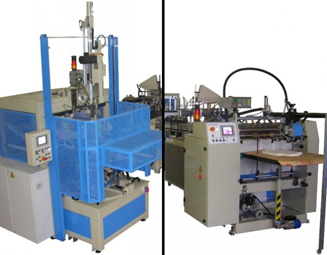 Machine à recouvrir les boites EP185