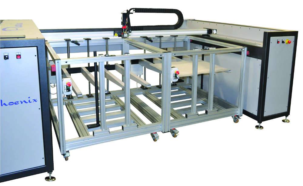 Robot d’encollage 1300×1800 à 2000×3000 mm