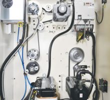 Agrafeuse/colleuse semi-auto 2 têtes