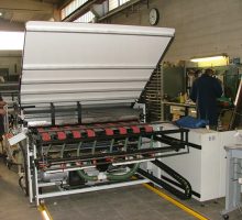 Contre colleuse semi-automatique