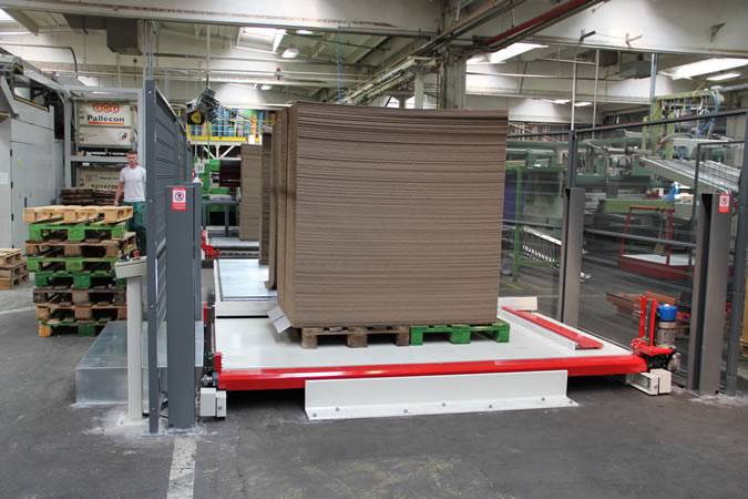 Dépalettiseur automatique