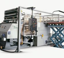 Presse à platine manuelle avec margeur